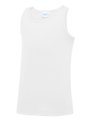 Kinder sportshirt Just Cool vest white